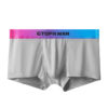 Men's Ice Silk U Convex Low Waist Thin Summer Gradient Boxers - Image 5