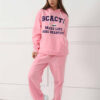 Women's Fashion Casual Printed Top Pants Set - Image 3