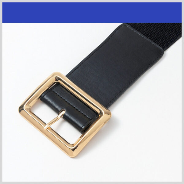 Women's Fashion Waist Girdle Elastic Wide Belt - Image 5