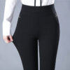 Women's Elastic High-waisted Casual Pants - Image 6