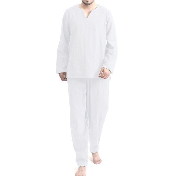 Casual Pajamas Two-piece Thin Breathable And Loose - Image 3