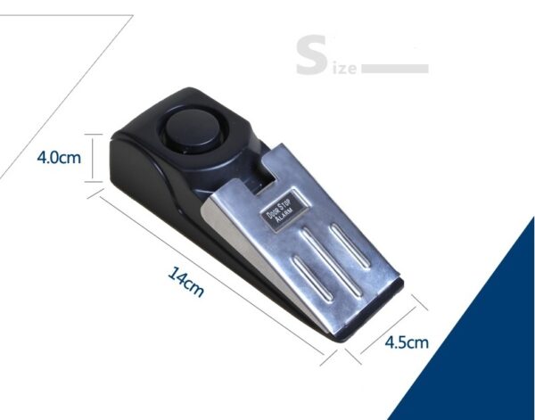 Door Stop Alarm Door Resistance Burglar Alarm Door Gap Alarm Door Stopper Alarm For Home Dormitory Safety - Image 8