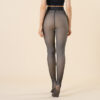 Outer Wear Fake Transparent One-word Crotch Leggings Warm Women's Transparent Pantyhose - Image 3