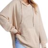 Women's Sweatshirt With Pocket Long Sleeve - Image 6