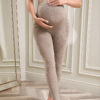 Pregnant Women's Nylon Leggings High Waist Hip Lift Fitness - Image 10