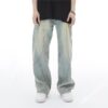 Women's Retro Straight American-style Wide-leg Jeans - Image 9