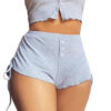 Women's Pants Printed Side Drawstring Shorts - Image 7