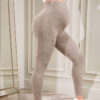 Pregnant Women's Nylon Leggings High Waist Hip Lift Fitness - Image 2