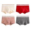 Men's Cotton Mid-waist Youth Comfortable Breathable Boxers - Image 6