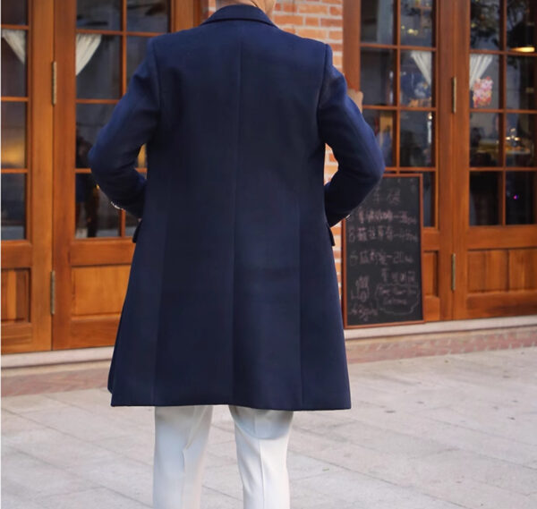 Wool Coat British Slim Fit - Image 6