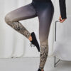 Running Workout Elastic Plus Size Yoga Leggings - Image 7