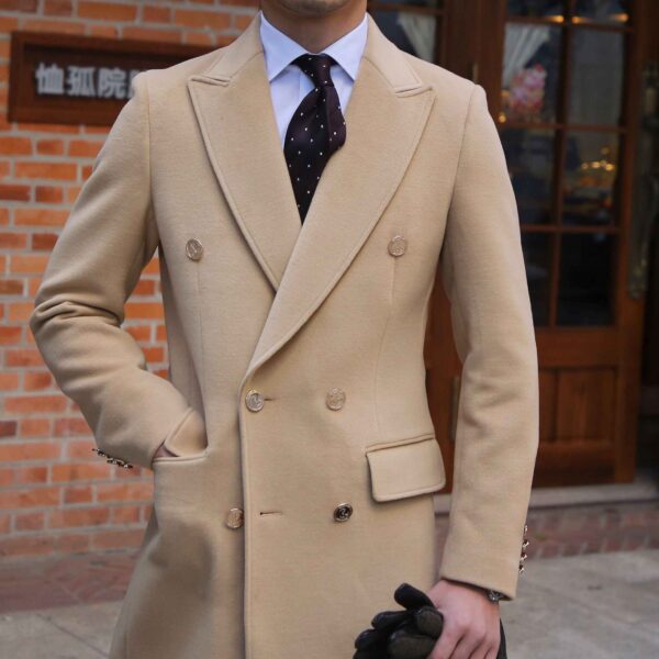 Wool Coat British Slim Fit - Image 5