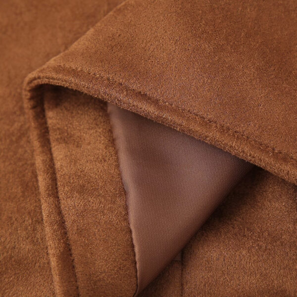 Autumn European And American Lapel Pocket Deerskin Velvet Coat - Image 5