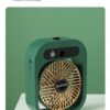 Air Conditioning Fan Desk Misting Fan Air Cooler Cooling USB Rechargeable Humidifier Portable Spray Fan With 3 Wind Speeds Mist Fan For Home - Image 9