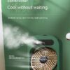Air Conditioning Fan Desk Misting Fan Air Cooler Cooling USB Rechargeable Humidifier Portable Spray Fan With 3 Wind Speeds Mist Fan For Home - Image 6