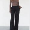 Women's Casual Design Stitching Straight Slim-fit Pants - Image 7