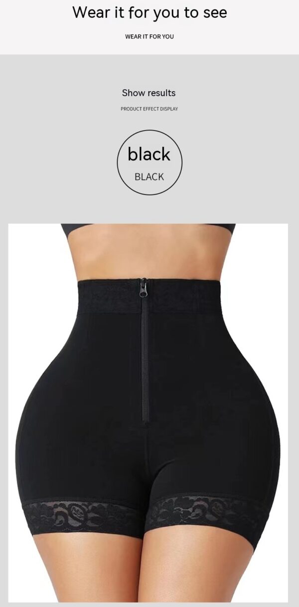 New Hip Slimming Clothes Abdominal Pants Zipper Hip Lifting - Image 10