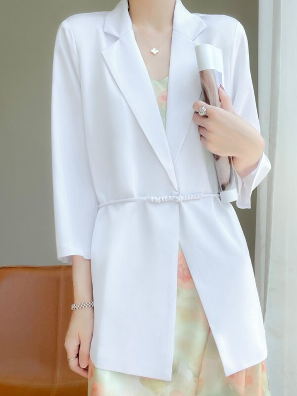 Spring And Summer V-neck Loose Suit Women - Image 5
