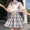 Student Jk Plaid Skirt Preppy Style Skirt - Image 4
