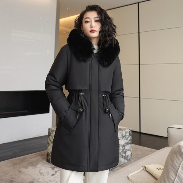 Korean Style Small Waist Down Coat - Image 4