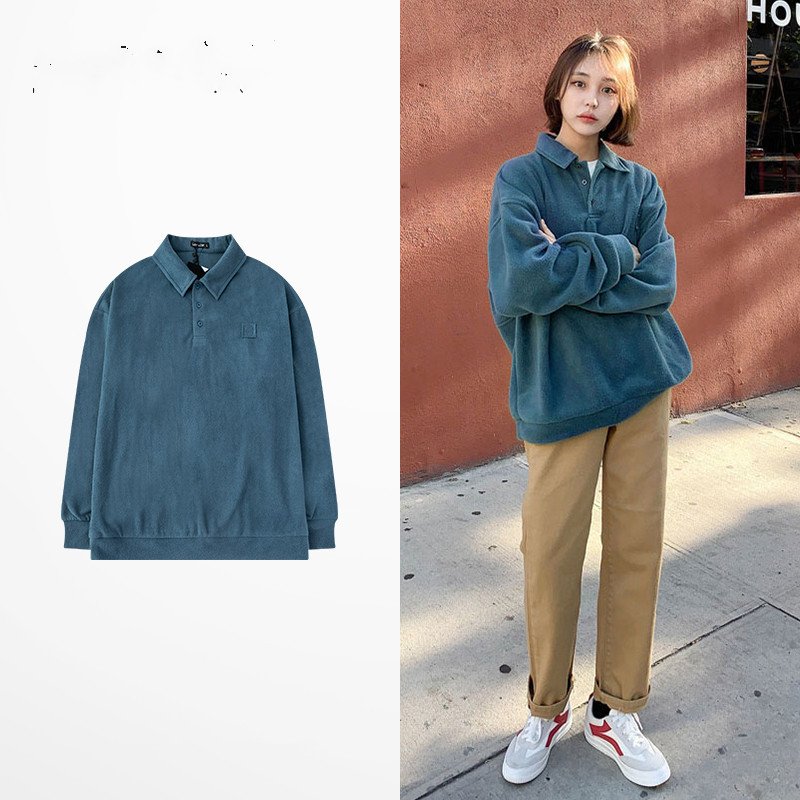 Korean Fashion Men And Women Lovers Loose Korean Fashion Men And Women Lovers Loose - Image 5