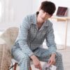 Spring And Autumn Loose Men's Pajamas Suit - Image 9