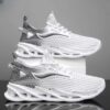 Fashion Hollow-sole LMen's Lace-up Sneakers Mesh Sports Shoesow Top Running Shoes - Image 6
