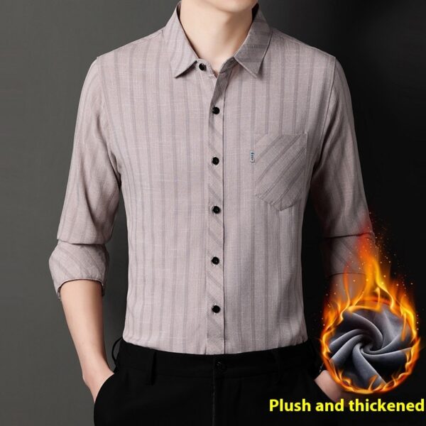 Long Sleeve Real Pocket Casual Men's Clothing - Image 2