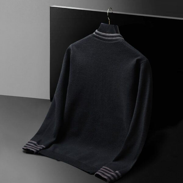 Long Sleeve Sweater Men's Knitwear Korean Style - Image 8