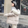 Foreign Trade Elegant Winter Korean Style Slim Fit All-matching Cotton-padded Clothes For Women - Image 2