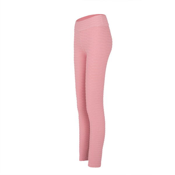 Tight-fitting and quick-drying peach hips fitness pants - Image 2