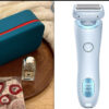 2 In 1 Hair Removal Epilator USB Rechargeable Trimmer Women Body Razor Face Leg Armpit Bikini Hand Pubic Shaver Hair Remover - Image 9