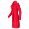 Long Woolen Women's Coat Indoor And Outdoor Casual Jacket Double Breasted - Image 3