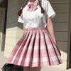 Student Jk Plaid Skirt Preppy Style Skirt - Image 3