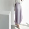 Women's Mid-length French Satin Skirt Summer High Waist Sheath - Image 4