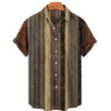 Men Shirts Tea Summer Shirt Top 5xl V-neck Vintage Clot - Image 5
