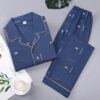 Spring And Autumn Loose Men's Pajamas Suit - Image 2