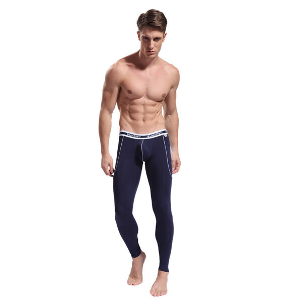 Men's Thin Viscose Soft Fabric Slim-fit Stretch Long Johns - Image 6