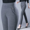 Women's Elastic High-waisted Casual Pants - Image 2
