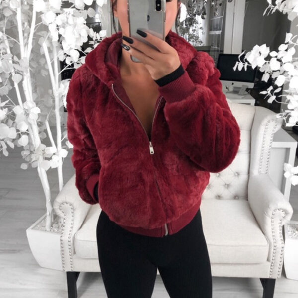 Women's Fox Fur Autumn And Winter Mink Fur Bunny Fur Coat Women - Image 2