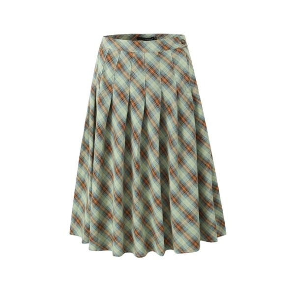 American Retro Low Waist Navel Long Skirt Women - Image 7