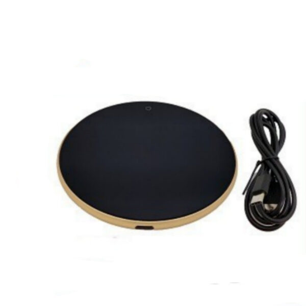USB Coffee Mug Cup Warmer Milk Tea Water Cup Heating Electric Touch Pad Temperature Adjustable Hot Tea Maker Heater Warmer - Image 5