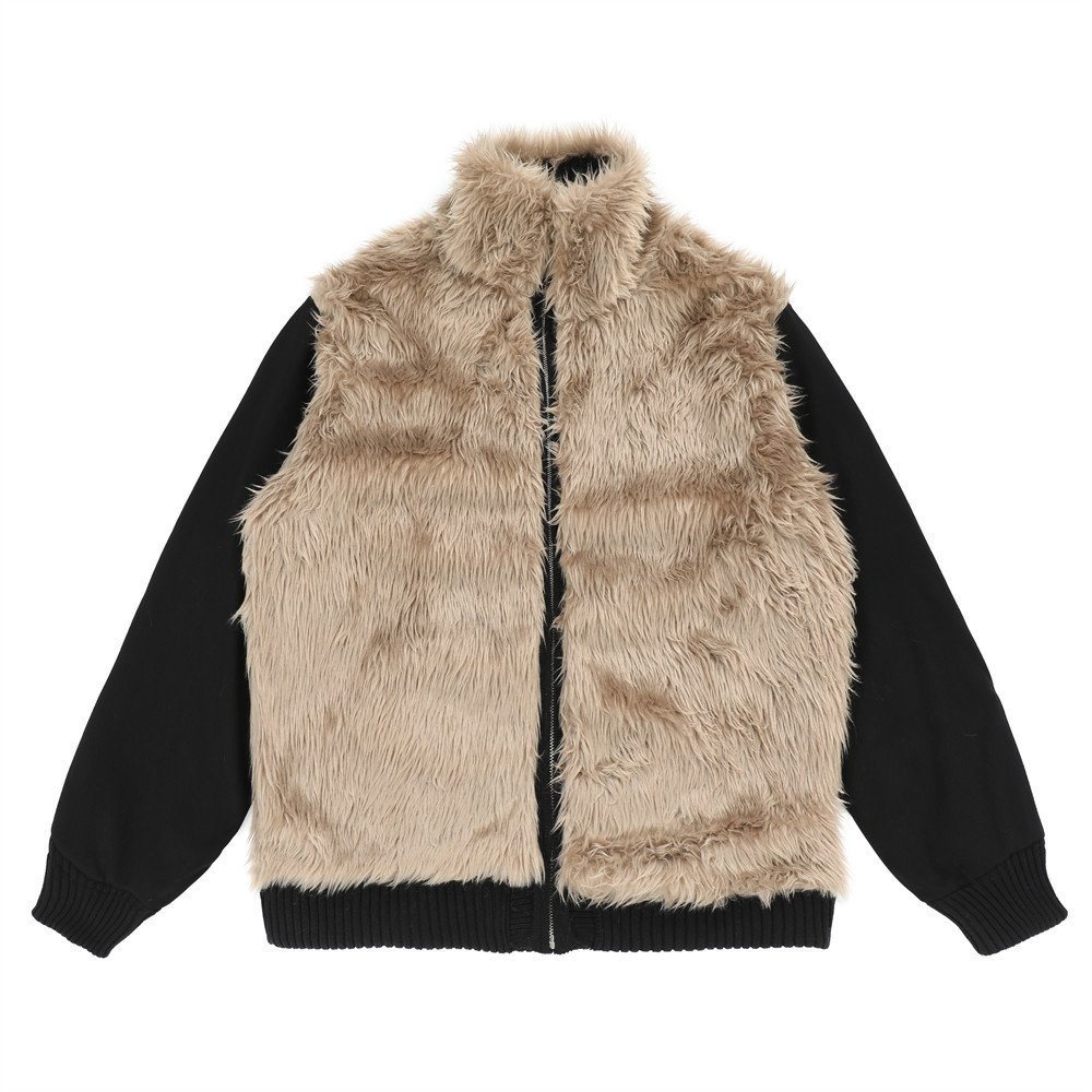 Retro Mountain Carving Warm Stand Collar Coat Retro Mountain Carving Warm Stand Collar Coat - Image 4