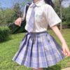 Student Jk Plaid Skirt Preppy Style Skirt - Image 6