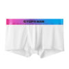 Men's Ice Silk U Convex Low Waist Thin Summer Gradient Boxers - Image 2