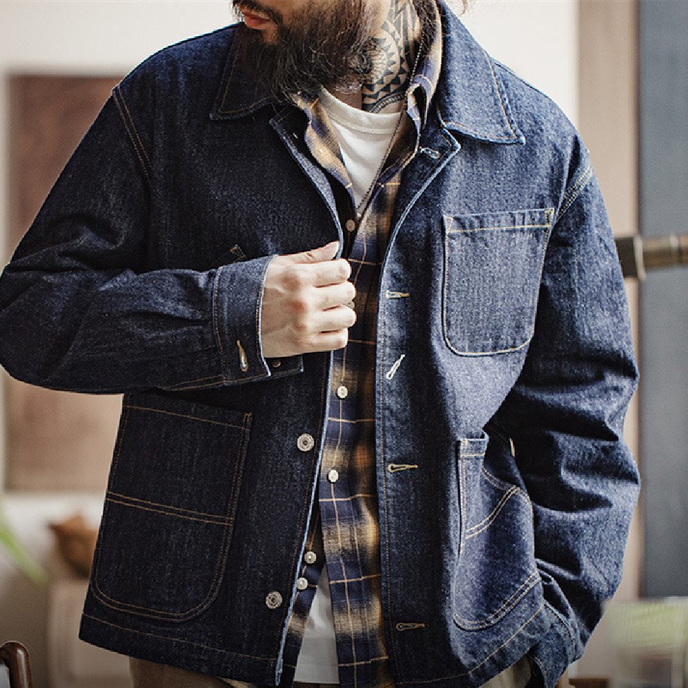 Fashion Personality Retro Denim Jacket Coat Fashion Personality Retro Denim Jacket Coat
