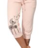 Casual Fashion Printing Loose High Waist Lace-up Cropped Pants - Image 9