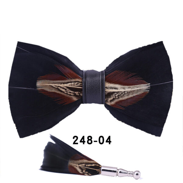 Feather Bow Tie Bow Tie - Image 6