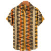 Men Shirts Tea Summer Shirt Top 5xl V-neck Vintage Clot - Image 3