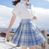 Student Jk Plaid Skirt Preppy Style Skirt - Image 2